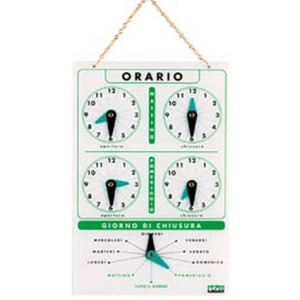 TARGA ORARIO
